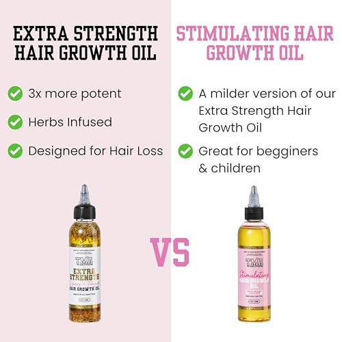 The Mane Attraction Extra-Strength Herbal Hair Growth Oil, 4 Fl Oz