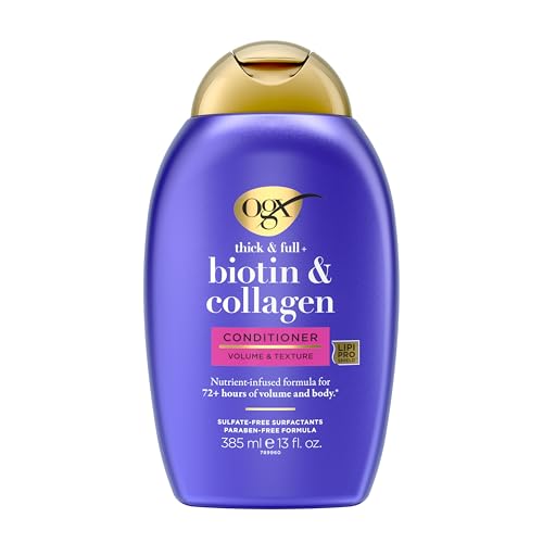 OGX Thick & Full + Biotin & Collagen Volumizing Conditioner, 13 fl oz