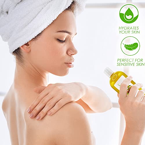 Golden Jojoba Oil 100% Pure Natural Unrefined Cold Pressed 32 Fl Oz