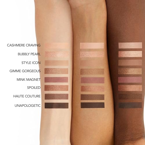 BUXOM Forever Babe Eyeshadow Palette, Iconic Nudes, 0.4 oz
