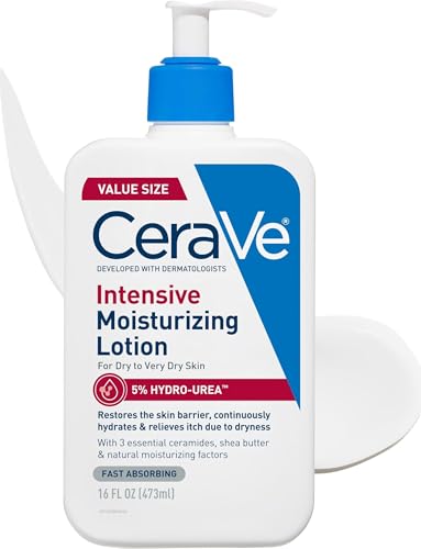 CeraVe Intensive Moisturizing Lotion, Shea Butter Body Lotion, 16oz