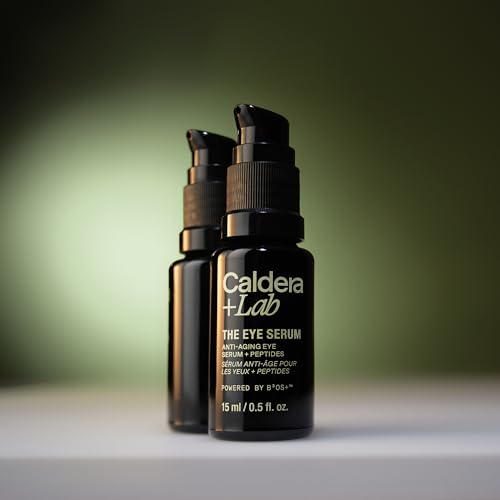 Caldera + Lab The Eye Serum | Men’s Anti-Aging Serum + Peptides, 0.5 Fl Oz