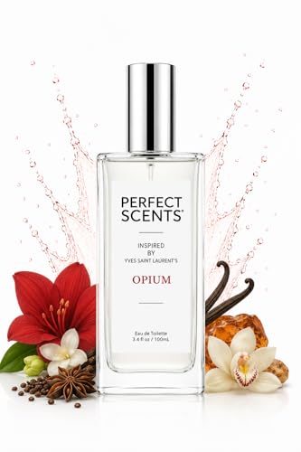 Perfect Scents Fragrances, Inspired by Yves Saint Laurent’s Opium, Women’s Eau de Toilette, CLEAN, Vegan, Paraben-Free, Phthalate-Free, Never Tested on Animals, 3.4 Fluid Ounces