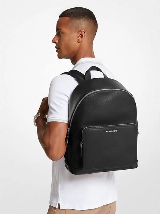 Michael Kors Men's Copper MK Logo cummuter Backpack 196237248596 Black 37F3COLB2T
