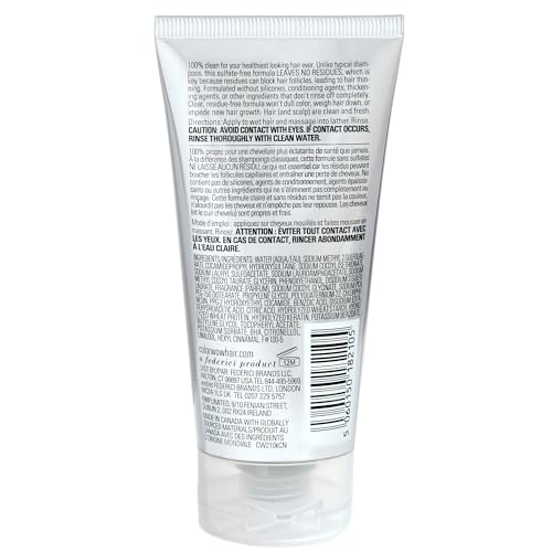 COLOR WOW Color Security Shampoo – Sulfate-Free, Residue-Free Formula