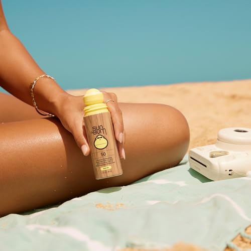 Sun Bum Original SPF 50 Roll-On Body Sunscreen, Travel Size, 3 oz