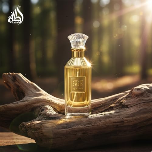 Lattafa Velvet Oud for Unisex Eau de Parfum Spray, 3.4 Ounce