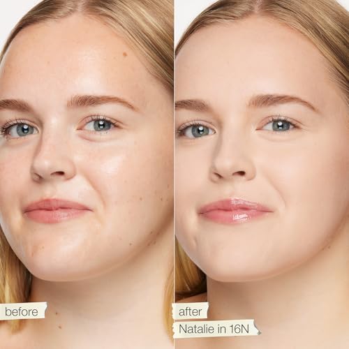 tarte face tape foundation – Full-Coverage Waterproof Makeup, Hydrating & Smoothing, Natural Matte Finish for Transfer-Proof Comfortable Long-Wear Foundation, Vegan & Cruelty-Free, travel size, 16N