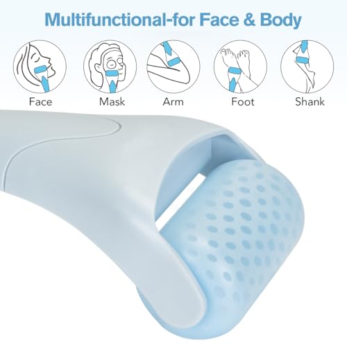 Fronnor Ice Roller for Face,Eyes,Facial Massager Tool,Soothing Skin Care Tool,Cooling Skincare Device for Puffiness,At-Home Spa Gift for Women