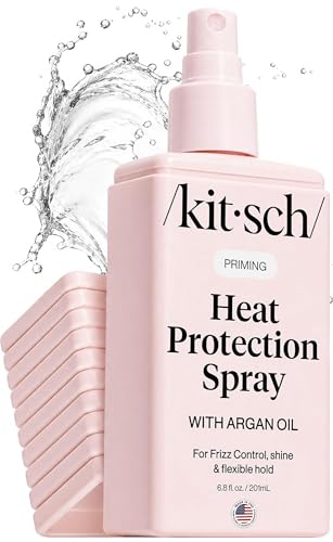 Kitsch Heat Protection Spray for Hair - With Argan Oil 6.8oz