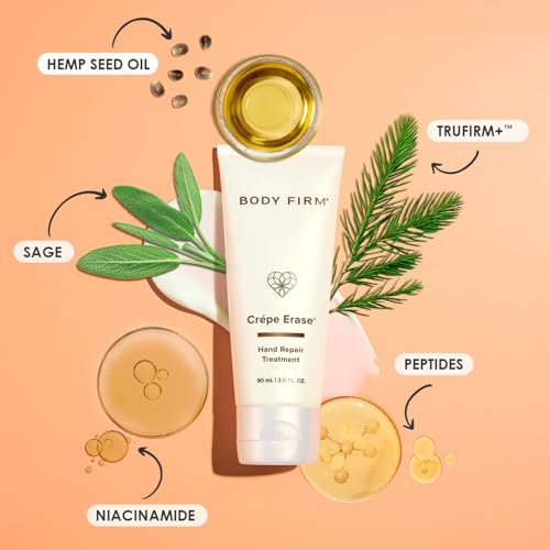 BODY FIRM Crepe Erase Hand Repair Treatment, Lotion, 3 fl oz