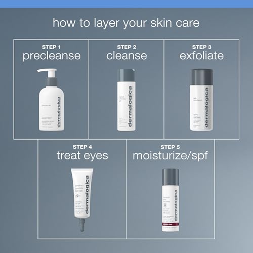 Dermalogica Awaken Peptide Eye Gel, Reduces Puffiness and Wrinkles, 0.5 fl oz