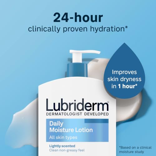 Lubriderm Daily Moisture Body Lotion + Pro-Ceramide, 24 fl. oz