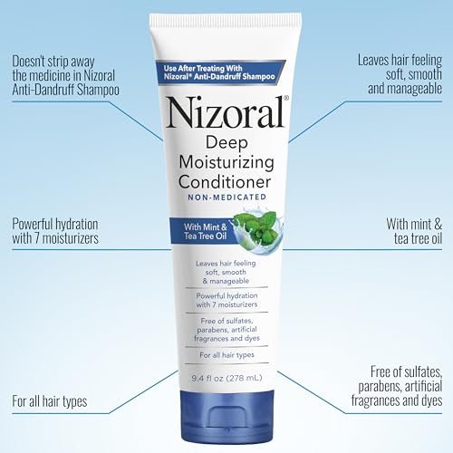 Nizoral Deep Moisturizing Conditioner, 9.4 oz, Anti-Dandruff Conditioner