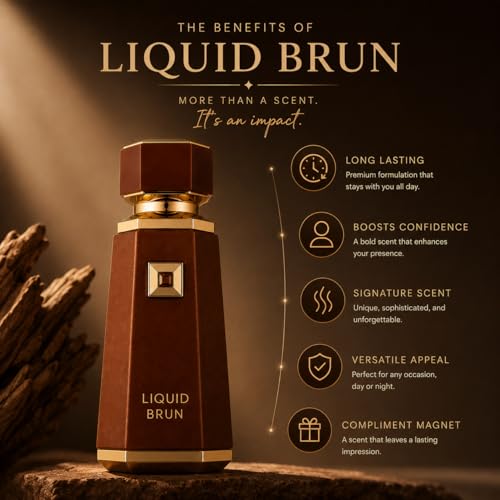 Fragrance World Liquid Brun Eau de Parfum for Men 100ml by French Ave