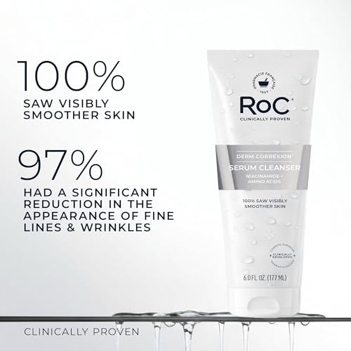 RoC Derm Correxion Serum Facial Cleanser with Niacinamide and Amino Acids