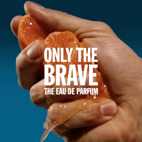 Diesel Only The Brave - Eau de Parfum Cologne for Men - Woody Leathery - With Notes of Mandarin, Clary Sage & Warm Suede Leather 1.1 Fl.Oz.