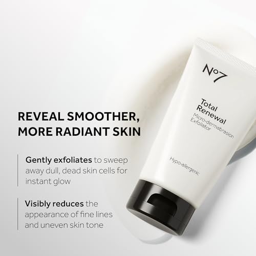 No7 Microdermabrasion Total Renewal Face Scrub, 2.5 Oz