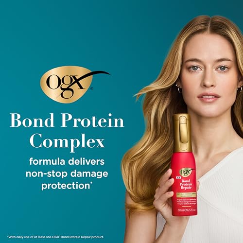 OGX Bond Protein Repair 450°F Heat Protect Spray, 6.5 fl. oz