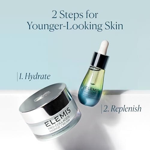 ELEMIS Pro-Collagen Marine Oil 15ml, Lightweight Face Oil To Hydrate, Nourish & Improve Skin Texture