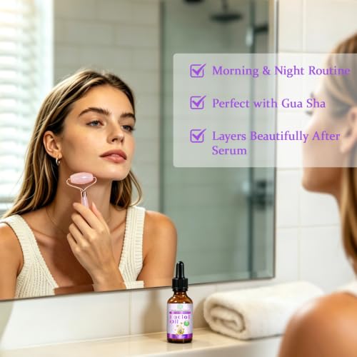 MMPANG Organic Face Oil with Rosehip Oil & Vitamin E Oil