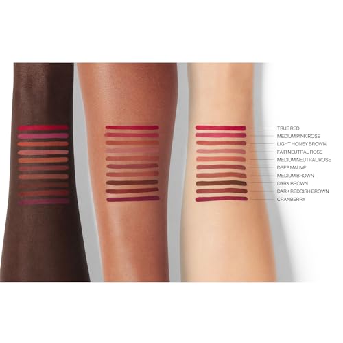 Smashbox Be Legendary Line & Prime Lip Liner Pencil | Creamy, Long Lasting, Precise Lip Liner Pencil for Shaping & Sculpting Lips, 0.04 Ounce, Cranberry