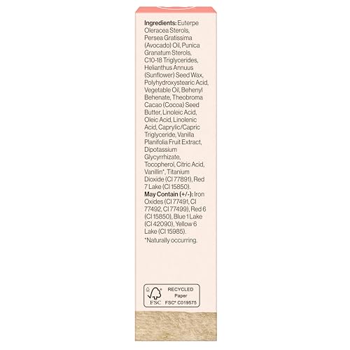 Honest Beauty Tinted Lip Balm, Cruelty-Free, Vegan, Moisturizing, Plum Drop