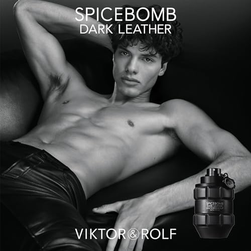 Viktor&Rolf Spicebomb Dark Leather Eau de Parfum Woody Cologne - 3.04 Oz