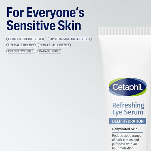 Cetaphil Deep Hydration Refreshing Eye Serum, Dark Circles, 0.5 fl oz