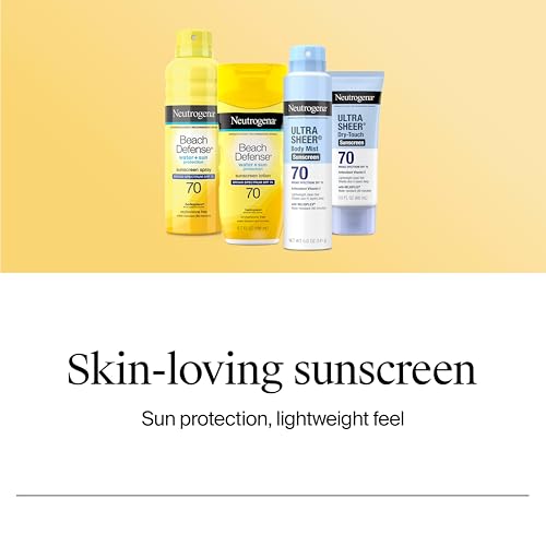 Neutrogena Beach Defense Sunscreen Spray, SPF 50, 6.5 oz