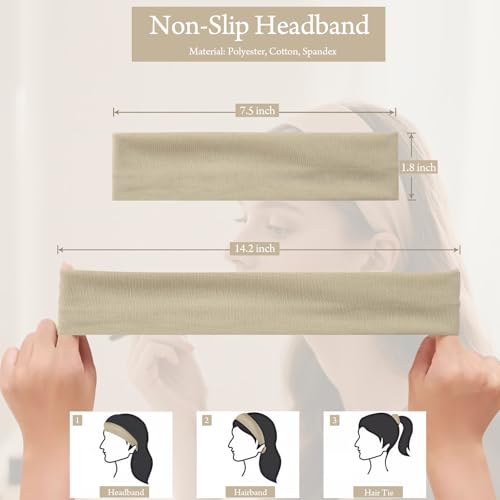 Real Perfection Gua Sha Facial Tools Face Roller for Wrinkles Jade Roller and Gua Sha Set, Scrubber Pore Brush Headband Skin Care Tools for Travel Skincare Routine Massaging Reducing Puffiness - Green