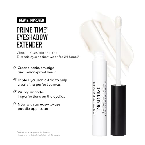 bareMinerals Prime Time Eyeshadow Extender Primer, 0.1 oz