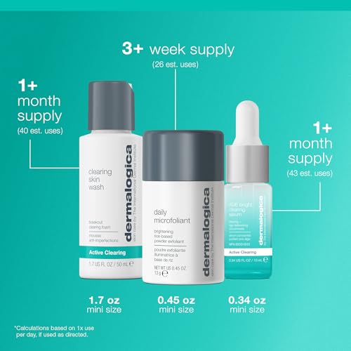 Dermalogica Clear and Brighten Kit, Travel Size