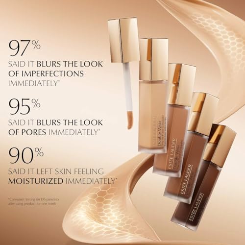 Estée Lauder Double Wear Stay-in-Place Flawless 24-Hour Concealer Makeup | Longwear | Soft Matte Finish, Medium-to-Full Coverage | Hydrating Concealer, 0.4 Fl Oz, 2C