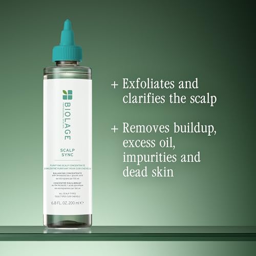 Biolage Scalp Sync Purifying Concentrate – For All Scalp Types, 6.8 Fl Oz