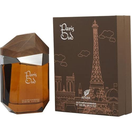 Afnan Paris Oud Eau De Parfum Spray for Women, 3.4 Ounce