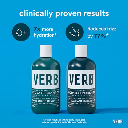 VERB Hydrate Conditioner, 12 oz | Detangle + Moisturize Dry Frizzy Hair