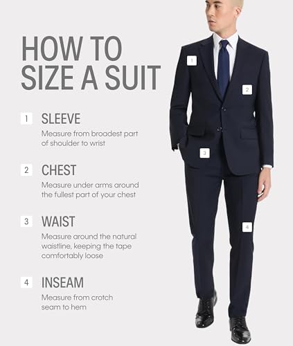 Calvin Klein Slim Fit Suit Separate Jacket, Navy, 38 Regular