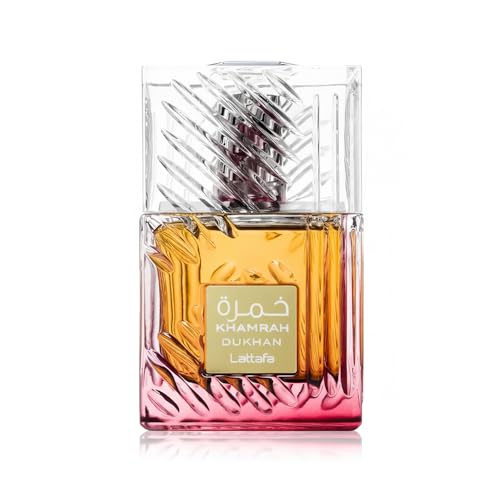 Lattafa Khamrah Dukhan for Unisex Eau de Parfum Spray, 3.4 Ounce / 100 ml