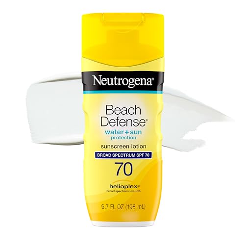 Neutrogena Beach Defense Sunscreen Lotion, SPF 70, 6.7 fl. oz
