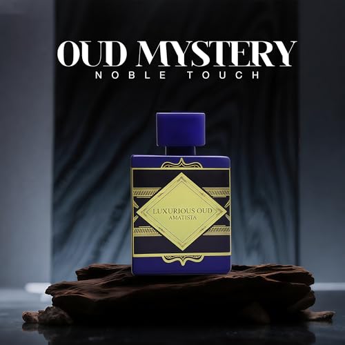 AFLUXE Luxurious Oud Amatist Men's Cologne – Eau De Parfum – Long Lasting Arabic Oud Perfume Oil – 100ml