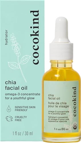 Cocokind Organic Chia Facial Oil, chamomile, 1 Fl Oz (5290)