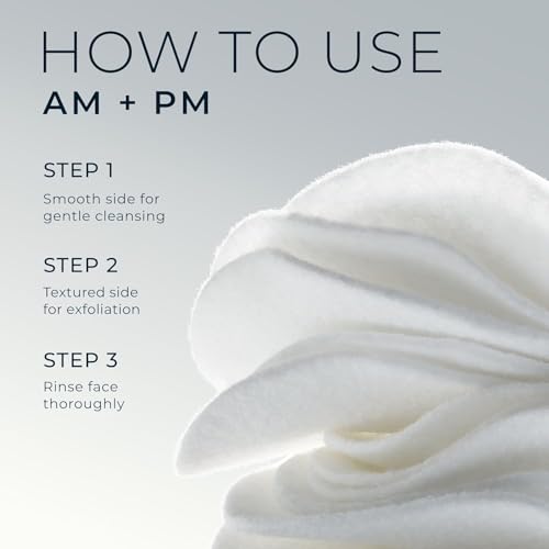 RoC Resurfacing Disks, Line Smoothing Exfoliating Makeup Remover Pads 28 CT