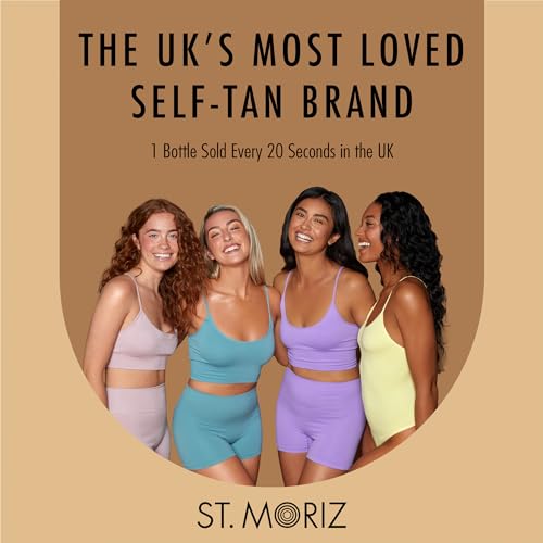 St. Moriz Professional 1 Hour Fast Self Tanner Mousse with Tanning Mitt Bundle - Light to Dark - 200ml - Sunless Instant, Express Self Tanning Foam for Golden, Natural Looking Fake Tan - Aloe Vera