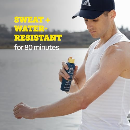 Oars + Alps SPF 50 Body Sunscreen Spray, Clear + Lightweight, 2pk, 6oz