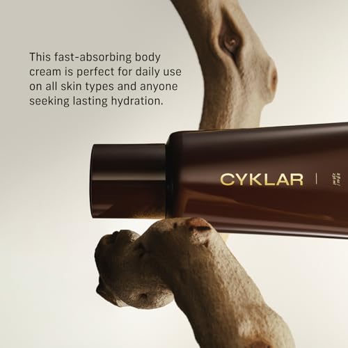 CYKLAR Nourishing Body Cream - 48-Hr Moisture Lotion – Sacred Santal, 8oz
