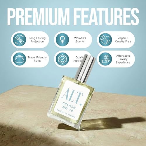 ALT. FRAGRANCES Splash – Inspired by Lig. Blue Perfume, Women's Perfume, Fresh Lime & Citrus Aquatic Summer Scent, Long Lasting Everyday Wear, 60ml