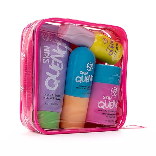 W7 Skin Quench Full Size Skincare Set - Aloe Vera and Ceramides