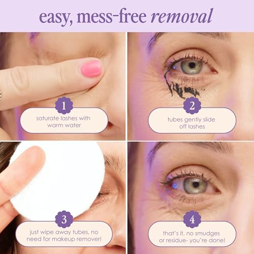 Grande Cosmetics GrandeWRAP Tubing Mascara, Black, Smudge-Proof Wear