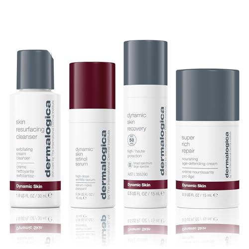 Dermalogica Skin Aging Solutions Kit, Anti Aging Skincare Set, Travel Size